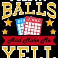 Pull My Balls Funny Bingo Metal Photo S-789