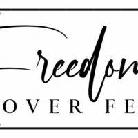 Freedom Over Fear Inspirational License Plate I-798