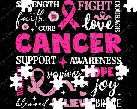 Breast Cancer Awareness Collage Puzzle F-806