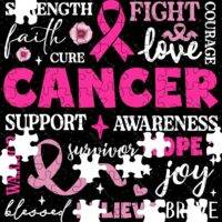 Breast Cancer Awareness Collage Jigsaw Puzzle F-806
