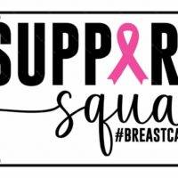 Breast Cancer Support Squad License Plate F-807