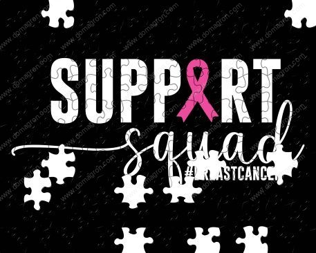 Breast Cancer Support Squad Puzzle F-807