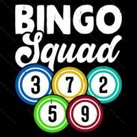 Bingo Squad Bingo Direct to Film (DTF) Heat Transfer F-810