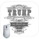 Vintage Trump Maga 2024 Mouse Pad T-800