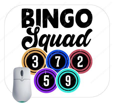 Bingo Squad Bingo Mouse Pad F-810