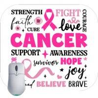 Breast Cancer Awareness Collage Mouse Pad F-806