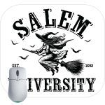 Halloween Witch Salem University Mouse Pad H-801