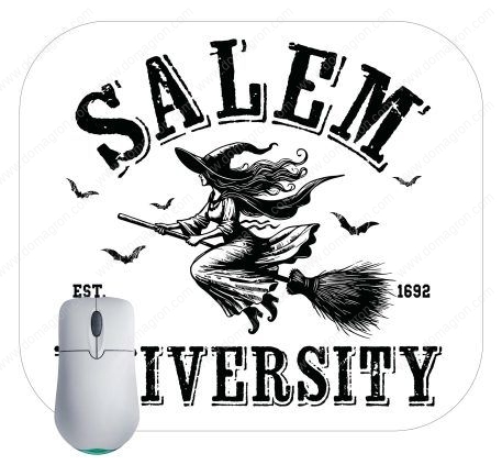 Halloween Witch Salem University Mouse Pad H-801