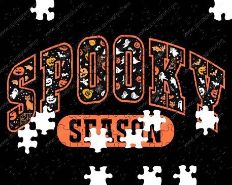 Spooky Season Halloween Puzzle H-809