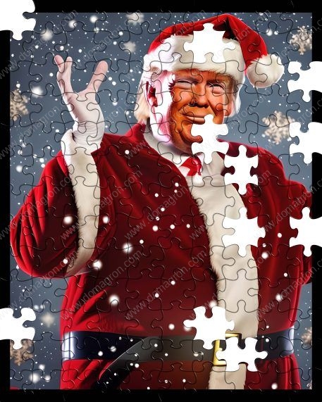 Trump As Santa Puzzle