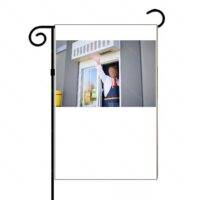 Trump Working at McDonald's Garden Flag T-821