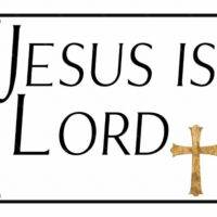 Jesus is Lord License Plate I-820