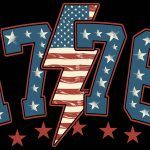 Vintage 1776 Patriotic Metal Photo U-813