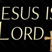 Jesus is Lord Metal Photo I-820