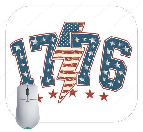 Vintage 1776 Patriotic Mouse Pad U-813