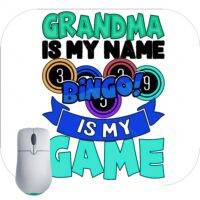 Grandma Is My Name Bingo Is My Game Mouse Pad S-812