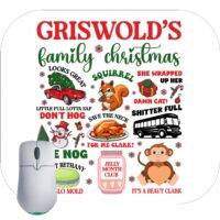 Griswold Family Christmas Collage Mouse Pad H-825