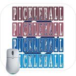 Vintage Pickleball Mouse Pad F-816