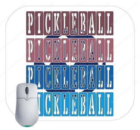 Vintage Pickleball Mouse Pad F-816