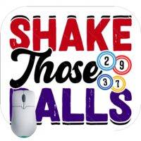 Shake Those Balls Funny Bingo Mouse Pad S-818