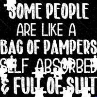 Some People Are Like Pampers Sarcastic Jigsaw Puzzle S-814