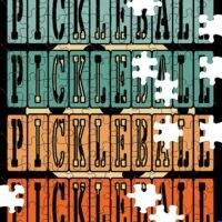 Vintage Pickleball Jigsaw Puzzle F-816