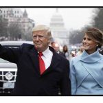 Donald Trump and Melania Trump Walking License Plate