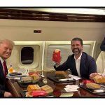 Trump MAHA Starts Tomorrow McDonalds Meal on Trump Force One License Plate T-845