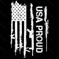 USA Proud Flag Direct to Film (DTF) Heat Transfer U-849