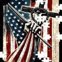 Faith Over Fear Jigsaw Puzzle I-833