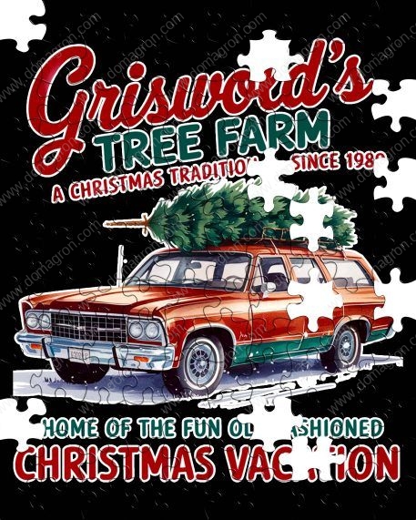 Griswold's Tree Farm Home Of The Old Fashioned Christmas Vacation Puzzle H-844