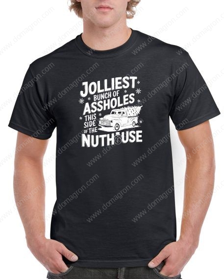 Jolliest Bunch On This Side Of The Nuthouse Shirt S-837