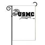 Retired Marines Garden Flag U-834