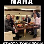 Trump MAHA Starts Tomorrow McDonalds Meal on Trump Force One Metal Photo T-845