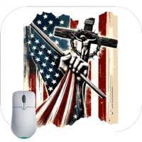 Faith Over Fear Mouse Pad I-833