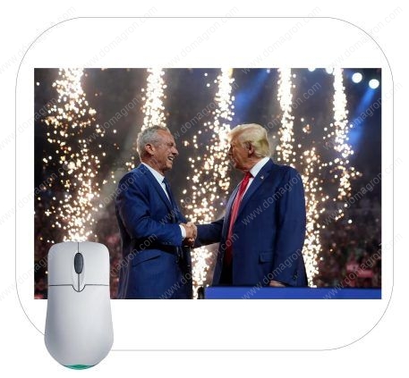 Trump Introducing RFK Kennedy at Rally Birth of MAHA Mouse Pad T-842