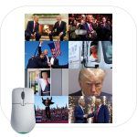 Trump Epic 2024 Campaign Collage Mouse Pad T-843