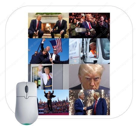 Trump Epic 2024 Campaign Collage Mouse Pad T-843