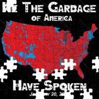 We the Garbage Trump Inauguration Jigsaw Puzzle T-835
