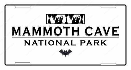 Mammoth Cave National Park License Plate K853