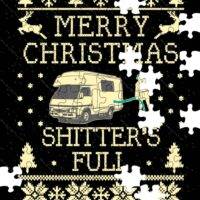 Merry Christmas Shitter's Full Jigsaw Puzzle S-851