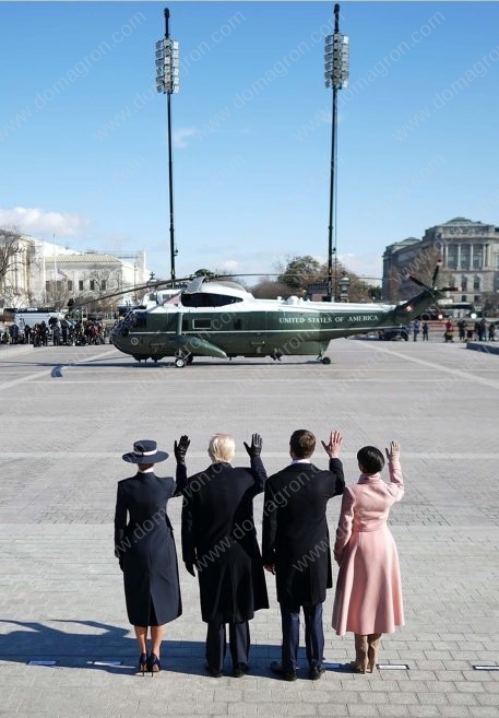 Goodbye Biden Trump Inauguration Metal Photo