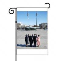 Goodbye Biden Trump Inauguration Garden