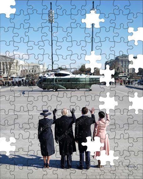 Goodbye Biden Trump Inauguration Puzzle