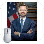 JD Vance 2024 Vice President Photo Mouse Pad