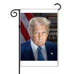 Trump Inauguration Invitation Photo Garden Flag