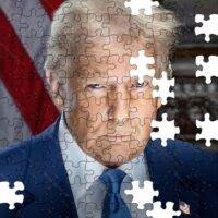 Trump 2024 Presidential Photo Jigsaw Puzzle
