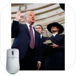 Donald Trump Taking His 2024 Presidential Oath Mouse Pad