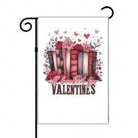 All Booked For Valentine's Day Garden Flag H-874