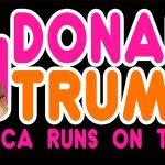 Donald Trump America Runs on Trump License Plate T-870